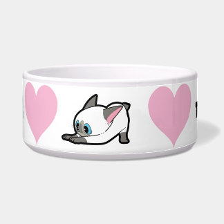 PINK HEARTS TOBY TOYBOB BOWL NAPF