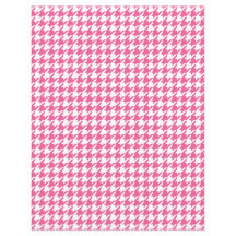 Pink Herringbone Muster Klassischer Chic Preppy Fu