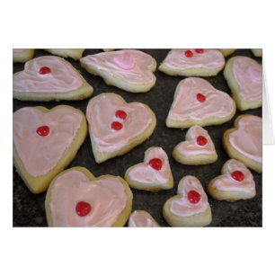 Pink-Herz-Cookies