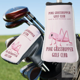 Pink Heuschrecke Golf Club Headcover