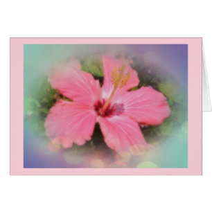 Pink Hibiscus Flower