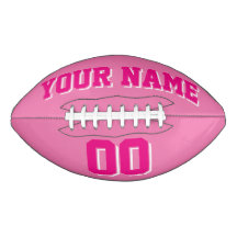 PINK-HOT-PINK UND WEISS-Fußball