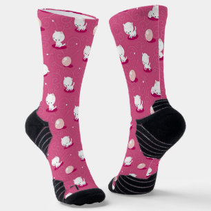 Pink Hübsch Kitesurfmuster Socken