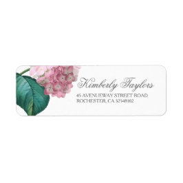 Pink Hydrangea Bloral Wedding