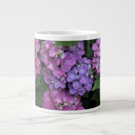 Pink Hydrangea Jumbo-Tasse