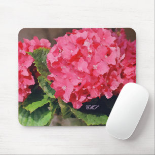 Pink Hydrangeas Mousepad