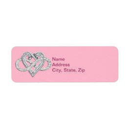 Pink Infinity Herd Address Labels
