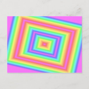 Pink Infinity Post Card Postkarte