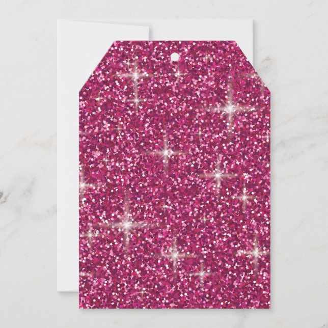 Pink-irisierender Glitzer (Vorderseite)