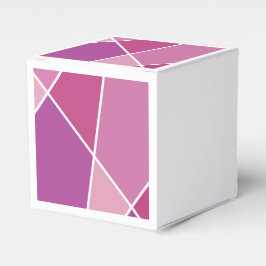 Pink JanaiCreates Color Collection Favor Box Geschenkschachtel