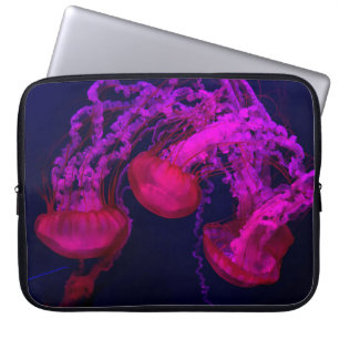 PINK JELLY FISH UNTER DEM MEER LAPTOPSCHUTZHÜLLE