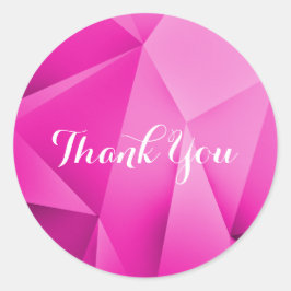 Pink Jewel Tones Danke Stickers