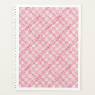 PINK KARO QUILT 8.5x11 Planer / Kalender