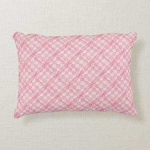 PINK KARO QUILT Akzent Pillow Dekokissen
