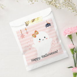 Pink Kawaii Ghost Halloween-Party Geschenktütchen