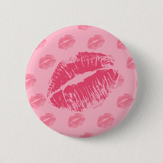 Pink Kiss Button (Vorderseite)