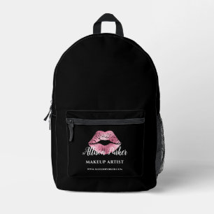 Pink Kiss Makeup Artist Professional Bedruckter Rucksack