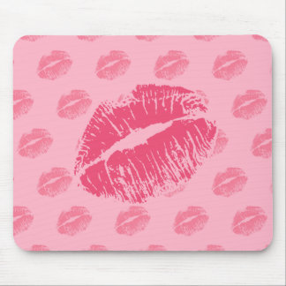 Pink Kiss Mousepad