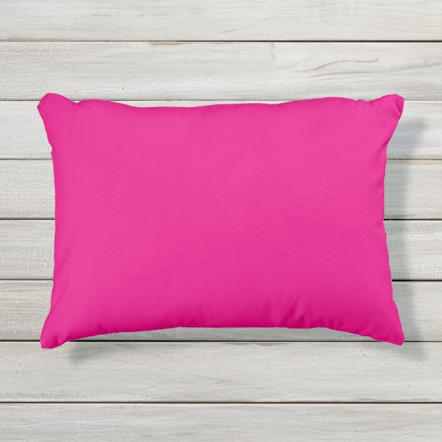 Pink-Kissen im Freien Kissen Für Draußen (Vorderseite)
