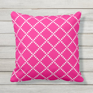 Pink-Kissen-Skandinavier-Muster im Freien Kissen Für Draußen