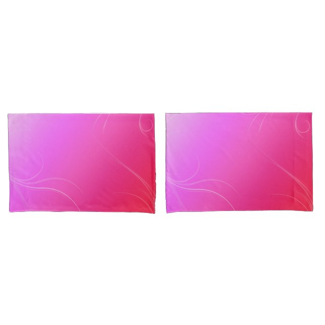 Pink Kissenbezug (Vorderseite-Set)