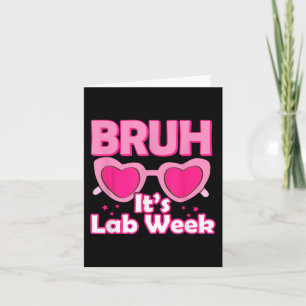 Pink Lab Woche 2024 Medizinische Labortechnik Labo Karte