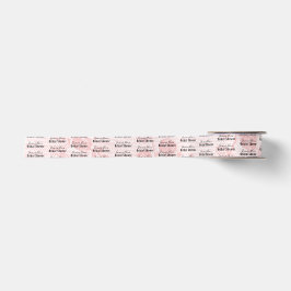Pink Lace Brautparty Satinband