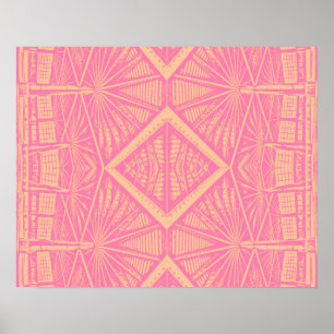 PINK LACE - Digital - Fraktal Art - Poster