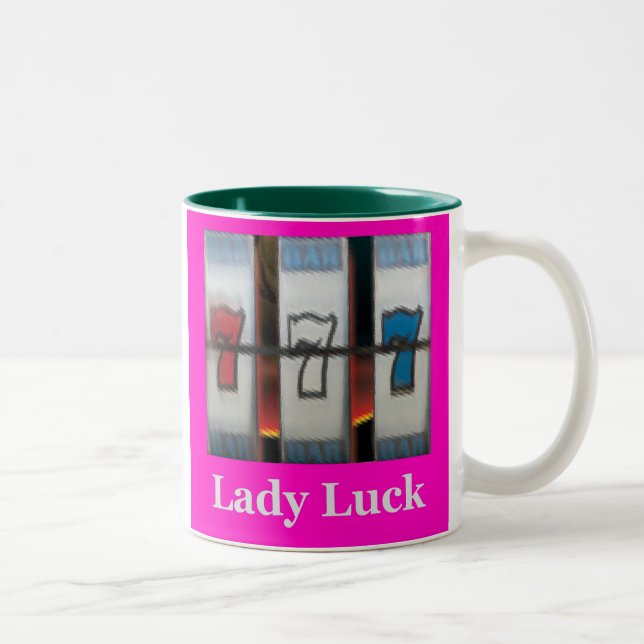 Pink Lady Luck 777 Tasse (Rechts)