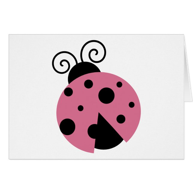 Pink Ladybug (Vorderseite (Horizontal))