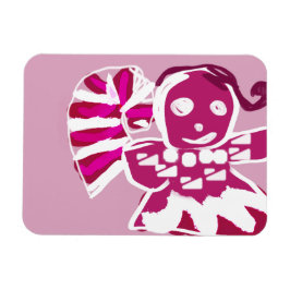 Pink-Lebkuchen Magnet