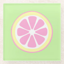 Pink Lemon Slice Niedliche Getränkekasten