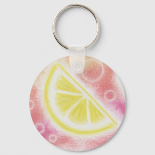 Pink Lemonade "lemon" Schlüsselanhänger
