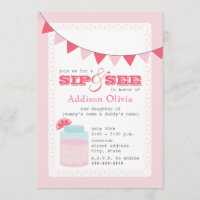 Pink Lemonade Sip & See Baby Girl