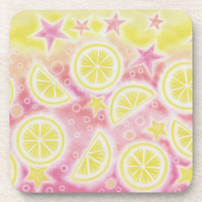 Pink Lemonade Untersetzer Set (Vorderseite)
