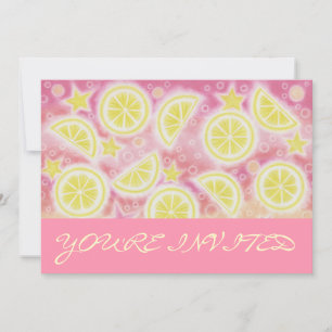 Pink Lemonade "You're Invited" Einladung pink