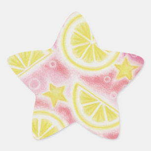 Pink Lemonade 'Zitronen' Sticker Star