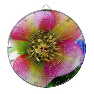 Pink Lenten Rose, Dartscheibe