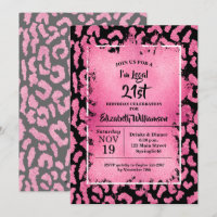 Pink Leopard 21. Geburtstagsfeier