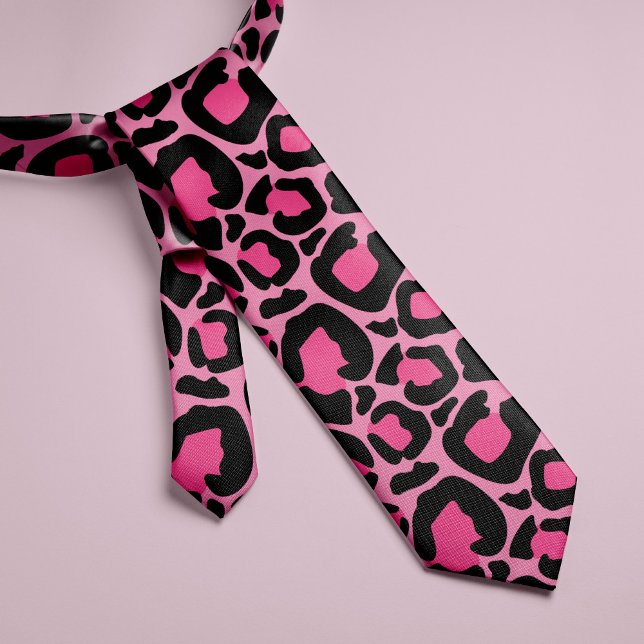 Pink Leopard Krawatte (Von Creator hochgeladen)