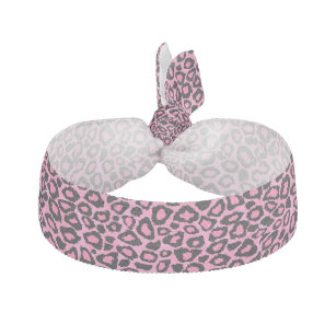 Pink Leopard Muster Elastic Haare Tie Haargummi