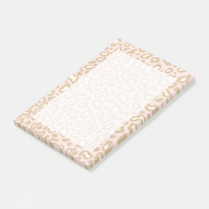 Pink Leopard Post It Notes Geschenk Post-it Klebezettel