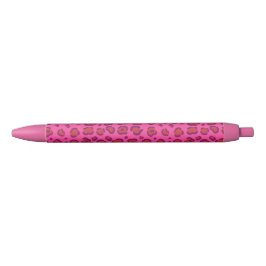Pink Leopard Print Kugelschreiber