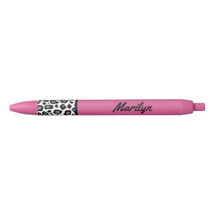 Pink Leopard Print Pens Gift Kugelschreiber