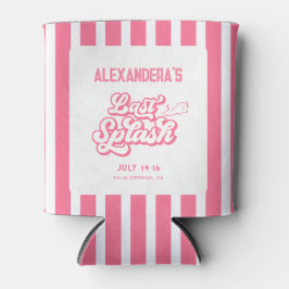 Pink Letzter Splash-Junggeselinnen-Abschied-Gefall Dosenkühler