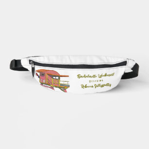 Pink Lifeguard Vibes Bachelorette Wochenende Bauchtasche
