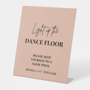 Pink Light Up The Dance Floor Signe de bâtonnet