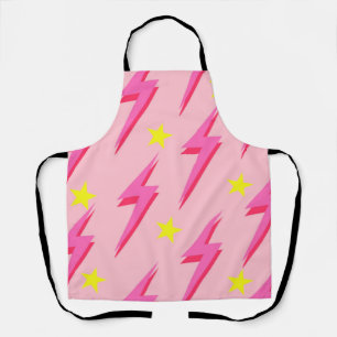 Pink Lightning Schürze für Küchenstil