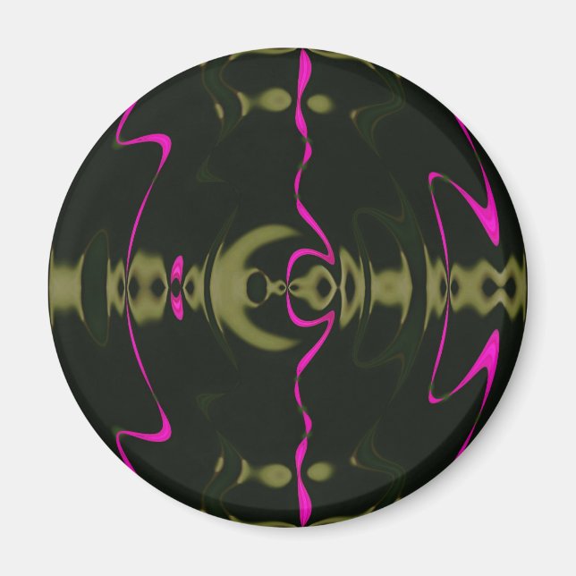 Pink Lights Magnet (Vorne)