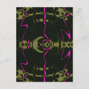 Pink Lights Postkarte